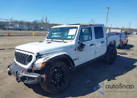 2025 Jeep Gladiator Nighthawk z USA, uszkodzony, nr VIN 1C6PJTAGXSL502564